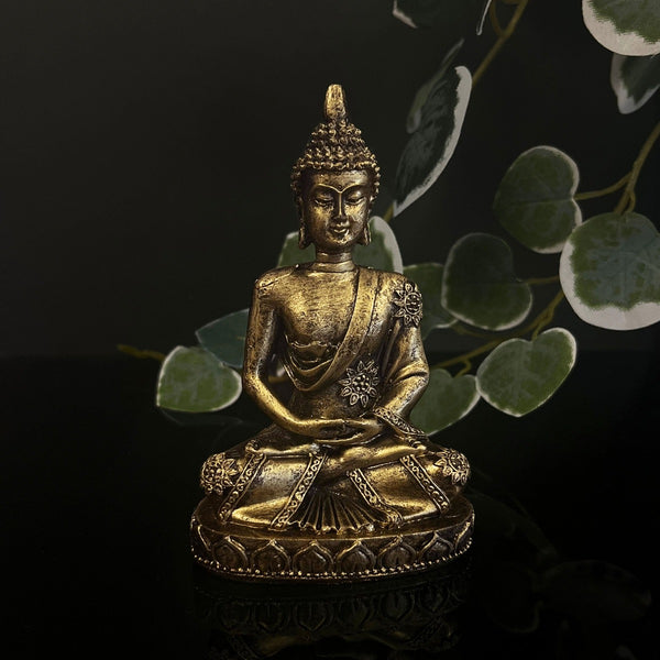 NIKITA oriental buddha statue, intricately designed in a meditating position to bring peace and positive energy into your home. A stylish buddha ornament to make the perfect gift for her.