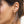 Load image into Gallery viewer, SAFFIA Amethyst Crystal Hoop Earrings - Gold
