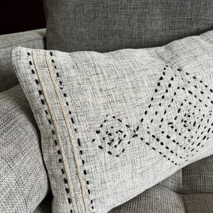 NIKITA x Bloomingville cotton cushion with aztec pattern for living room or bedroom. Ideal new home gift for her.