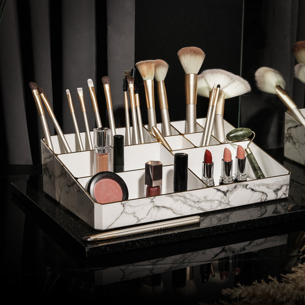 Marble Makeup Organiser Storage Tray NIKITA Home D cor