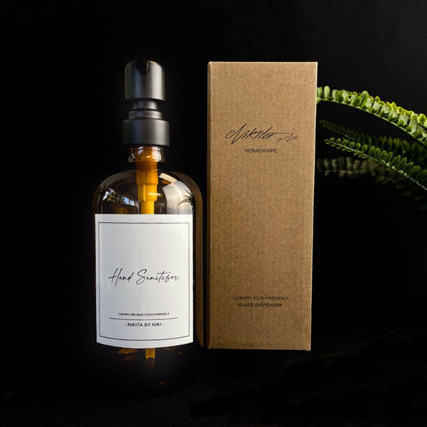 Luxury branded, recyclable and biodegradable gift packaging for all NIKITA home décor.