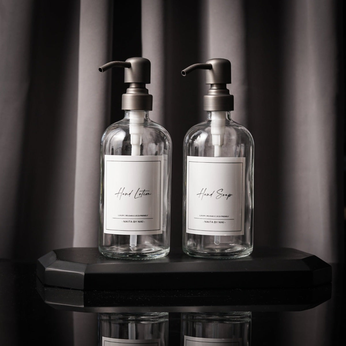 Reusable foaming discount soap dispenser